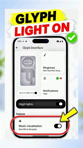 Glyph Light OFF? Kaise Kare ON 🔥 Nothing Phone