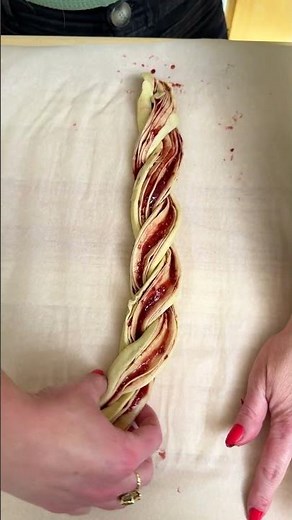 Raspberry Puff Pastry Treat! Easy, Cozy, Winter time treat! #puffpastry #baking #easyrecipe