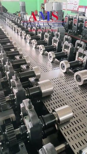 U section steel cable bridge roll forming machine