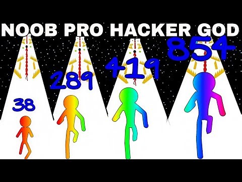 Wow Amazing Gameplay🔑🎮 NOOB VS PRO VS HACKER VS GOD in Stick Man Up