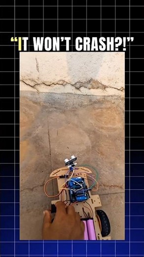 Smart Obstacle Avoiding Robot 🔥🤖 #arduino #arduinoproject #tech #obstacleavoidance #shorts #robotics
