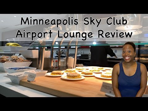 Delta Sky Club Minneapolis Review | Airport Lounge by Terminal F