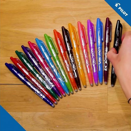 Pilot FriXion Ball 0.7mm now available in 15 colours
