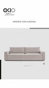 Descubre la versatilidad de nuestros sofás extensibles, ideales para crear espacios perfectos en cada rincón de tu hogar Renueva tu sala con estilo y funcionabilidad Visítanos en Ocio Living Multiplaza y transforma tu hogar con nuestra nueva línea de sofás extensibles y encuentra tu estilo. 🌟 #OcioLiving #NuevoEstilo #ComodidadEnCasa | OCIO
