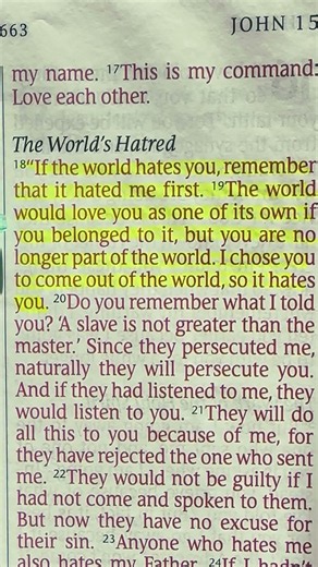 Why does the world hate Christians?