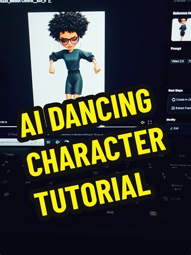 Ai Dancing Character Tutorial for @Kling AI . This motion control tool makes it so much easier to get your characters moving. #klingai #aidance