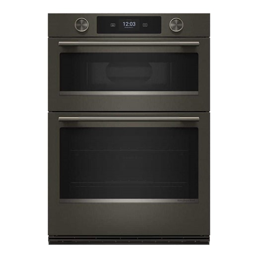 Reviews for KitchenAid 5 cu. ft. Electric Wall Oven and Microwave Combo in Black Ore with Assisted Cooking Modes | Pg 1 - The Home Depot