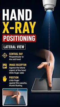 Hand Lateral X-Ray View | Radiographic Positioning