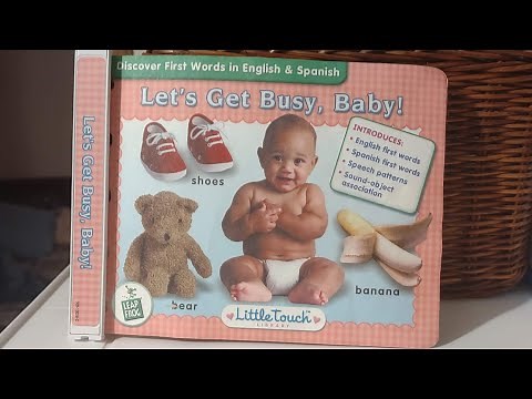 LeapFrog Little Touch LeapPad Learning System - Let's Get Busy, Baby!