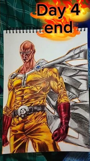 Saitama Drawing Tutorial for Beginners ✏️ | Easy Anime Drawing #saitama #sketch #drawing #anime