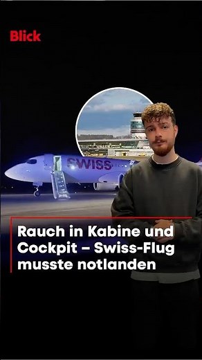 Rauch in Kabine und Cockpit – Swiss-Flug musste in Graz notlanden