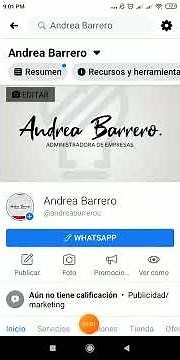 Tutorial para obtener el enlace de tú página de Facebook.