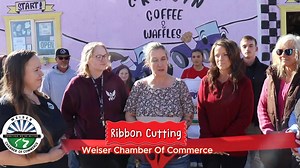 BB’s Cruisin’ Coffee is officially rollin’ in Payette! ☕️🧇 The Weiser Chamber of Commerce proudly welcomed BB’s Cruisin’ Coffee as a new member with an official Ribbon Cutting! Their trailer is parked right next to Dollar General and ready to serve up your favorite specialty coffees, plant-based energy drinks, and their famous stuffed bubble Waffees! Come celebrate their grand opening — ✅ Snag a limited-edition sticker ✅ Enter to win BB’s swag ✅ Meet new friends (because at BB’s, you’re friends