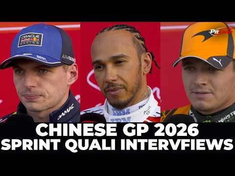 REACTION: F1 Drivers Post-Sprint Qualifying Interviews | Chinese GP 2026