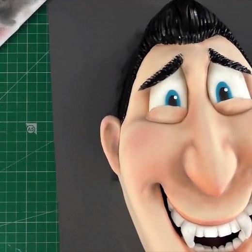 Dracula cake Hotel Transylvania By: Zoe's fancy cakes | MetDaan Yummy