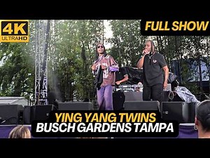 Ying Yang Twins in Concert At Busch Gardens Tampa | VIP SECTION | Full Show