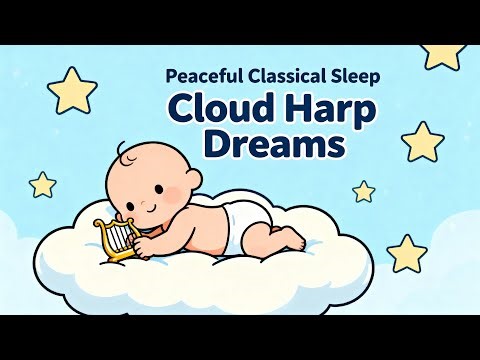 Handel Gentle Sleep Lullaby 🌙 Soft Baroque Music • 1 Hour Peaceful Baby Sleep