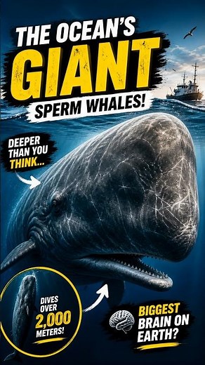 Deep Sea Giant: The Mind-Blowing Sperm Whale 🐋