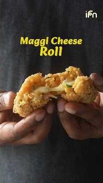Maggi Cheese Roll | Tasty Monsoon Snack #shorts