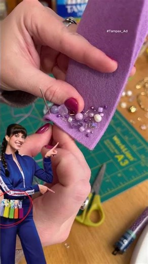 Create a Tampon Bag Charm with Tampax