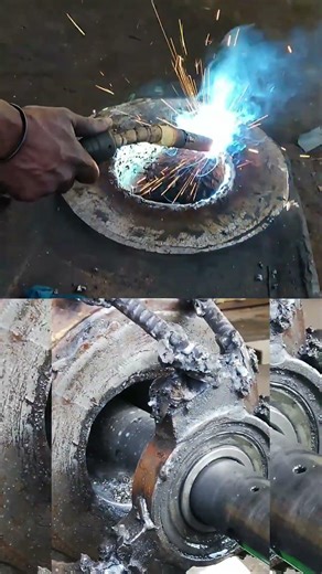 HOW TO REPAIR EXCAVATOR'S DIPPER STICK USING MAG WELDING PROCESS AND BORING MACHINE IN WORKSHOP
