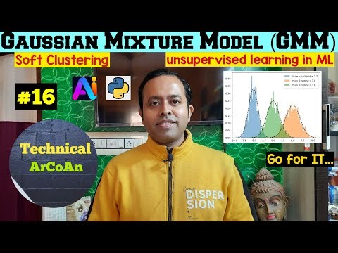 Gaussian Mixture Model in Machine Learning (Part-16) | Soft Clustering with EM Algorithm #ai #ml