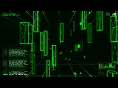 Sci-Fi Hacker Background Screensaver | Programming Ambience