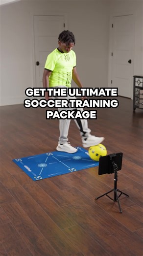 Meet your new dream duo: The Soccer Training Mat Smart Soccer Ball.⚽️ Accuracy structure = serious skill growth.🚀 #SoccerTraining #SmartSoccer #SoccerMat #Dribbleup