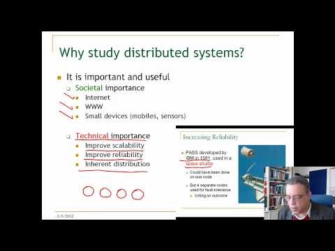 Lecture 1. Unit 1. Introduction to distributed systems (compact)