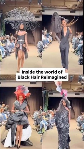 Black Hair Reimagined: Avant-Garde Runway Art with L'Oréal Professional