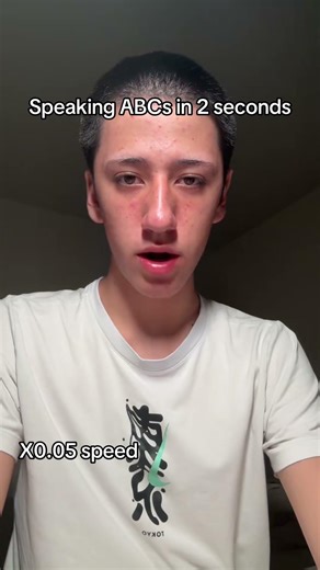 Speaking ABCs in 2 Seconds 😱💨 Can You Beat Me? #FYP #Viral #Challenge
