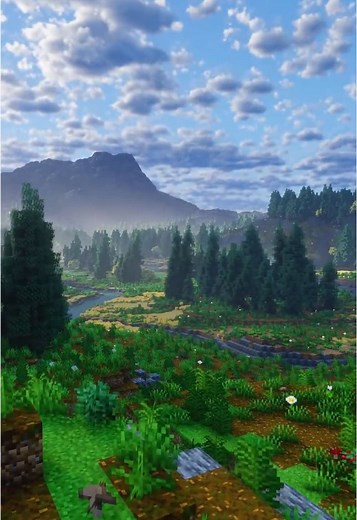 Minecraft with Ultra Realistic Forest in Grand Roost