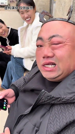 After wearing the headband, face is painful. #Funny #comedy #funny