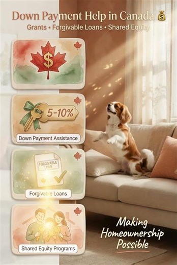 Down Payment Assistance Programs in Canada 2026 💰 | First Time Home Buyers Guide