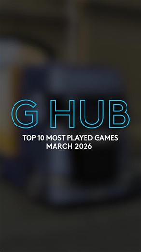 Just dropped—G HUB’s Top 10 most played games in March. Which game deserves a spot in the next countdown? 🤔 #gaming #pcgaming #topgames #logitechg