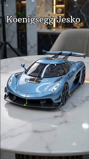 🥶 One Of The Most Fastest Car In The World 🚀 | #koenigseggjesko