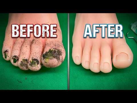 Satisfying Foot Care & Deep Cleaning ASMR 🫧 SensiClean Restoration