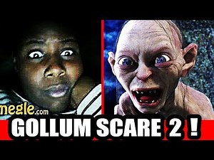 Gollum Scare 2! - Omegle Scary Prank