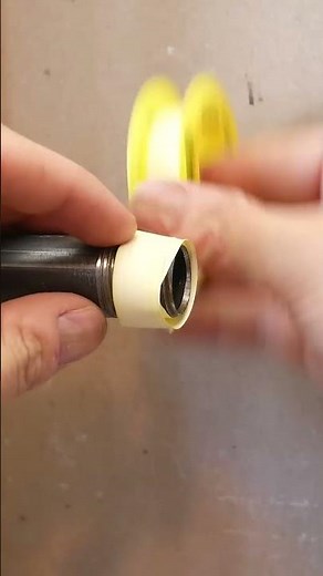 How to apply TEFLON (PTFE) TAPE the Proper Way! (full video in description)