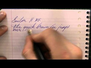 Sailor Medium Fine Nib Review