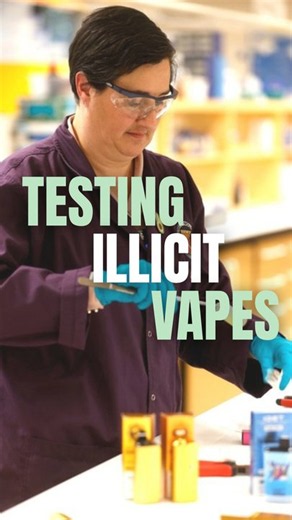 Lab testing reveals alarming nicotine levels in illicit vapes