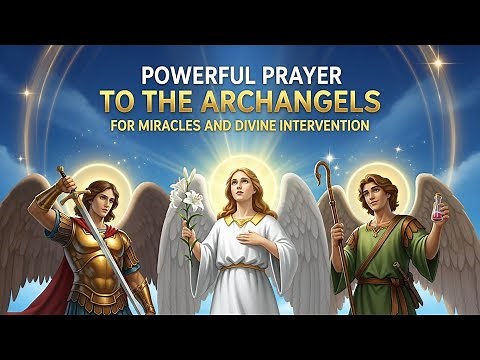 POWERFUL PRAYER TO THE ARCHANGELS GABRIEL, MICHAEL, AND RAPHAEL FOR MIRACLES AND DIVINE INTERVENTION