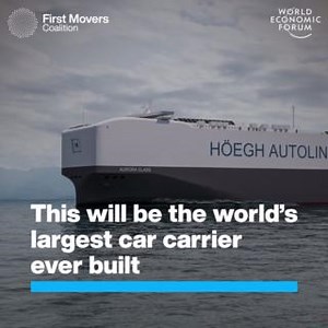5.5K views · 138 reactions | It can be converted to sail on zero-emission fuels. Learn more about sustainable shipping: https://ow.ly/51ZT50Q10a0 Höegh Autoliners International Maritime Organization - IMO | World Economic Forum | Facebook