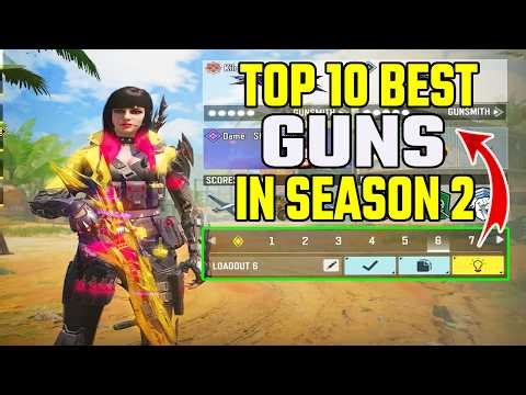 Top 10 Best Guns/Loadout in COD Mobile Season 2 You Need To Use!!