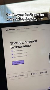 2K views | Avoiding therapy because it's too expensive? We're here to change that by accepting insurance, which can sometimes result in no cost at all, depending on your plan 勞 Find the perfect therapist for you and book an appointment today! | Grow Therapy | Facebook