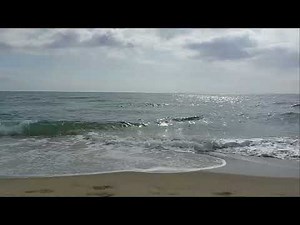 Bruit de la mer et des vagues pour s'endormir | plage de Canet en Roussillon | nature relaxante ASMR