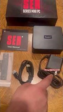 Mini PC | Ryzen 3 | Beelink #tech #siliconvalley #smartgadgets #unboxing #sanfransisco #computer