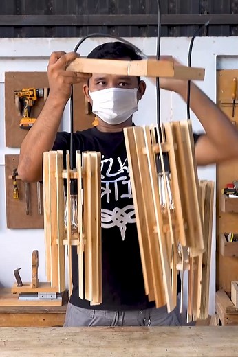 17K views · 300 reactions | DIY and Crafts Making Home Lighting Decoration #homelight #homedecor #wooddecor #wooddesign #Wooddecor #projects #woodwork #woodworking #jig #hacks #tricks #crafts #carpenter #carpentry #making | Woodworking Ideas | Facebook