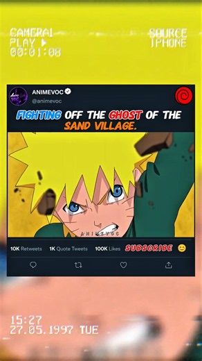 Fighting off the ghost of the Sand Village🔥💥. #viral #trending #naruto