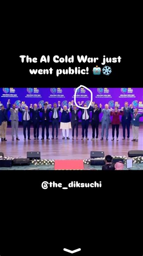 The "AI Cold War" Just Went Public in Delhi! 🤖❄️🇮🇳